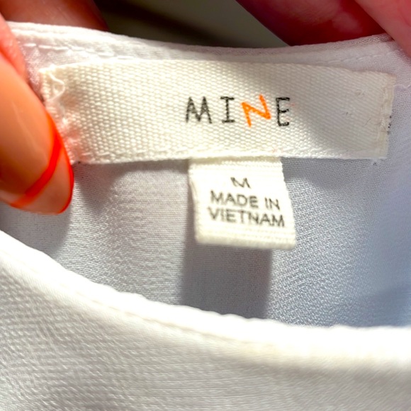 Mine, Medium, White bodysuit - Picture 5 of 6